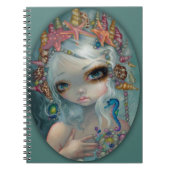 "Seashell-Prinzessin" Notizbuch Notizblock (Vorderseite)