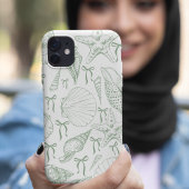 Seashell Ribbons Pattern Case-Mate iPhone Hülle