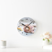 Seashell Runde Wanduhr (Zuhause)