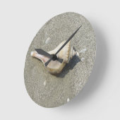 Seashell Runde Wanduhr (Winkel)