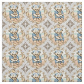 Seashell Sailor Bear Stoff (Muster)