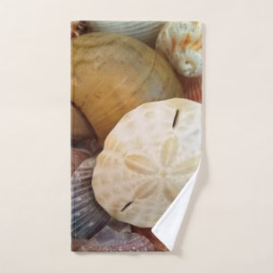 Seashell-Sand-Dollar-Muster Handtuch