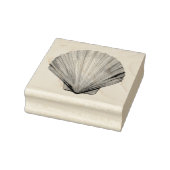 Seashell ,Scallop Muschel ,Muschel Gummi Briefmark Gummistempel (Stempel)