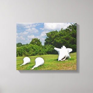 Seashell Sculpture Wrapped Canvas Leinwanddruck