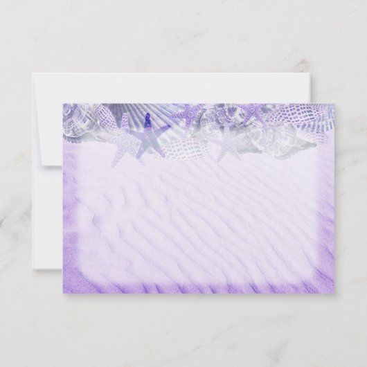 Seashell Seesterne Hochzeit RSVP seashell1 (Rückseite)