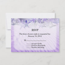 Seashell Seesterne Hochzeit RSVP seashell1