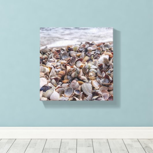 Seashell Serenade Leinwanddruck (Insitu (Holzboden))