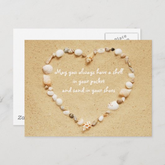 Seashell Sessings Postcard Postkarte (Vorne/Hinten)