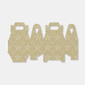 Seashell Sketch Muster Sand Farbe Geschenkschachtel (Ungefaltet)