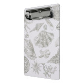 Seashell Soft Antique Art Beach Muscheln Mini Klemmbrett (Gewinkelt2)