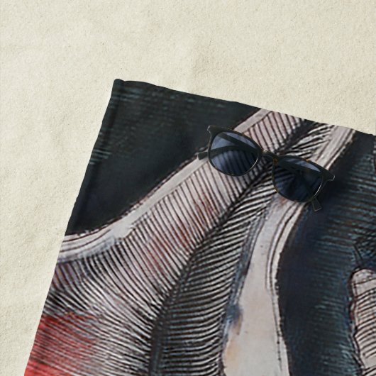 Seashell Sonata Strandtuch (Beispiel)