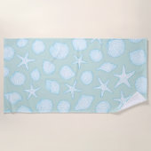 Seashell & Starfish - KüstenSummer Vibes Strandtuch (Vorderseite)