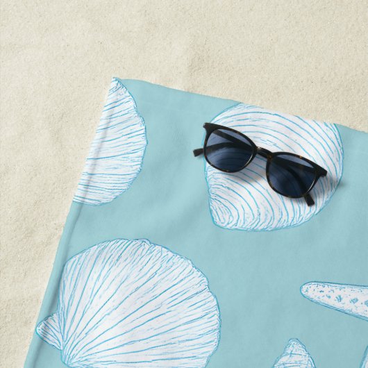 Seashell & Starfish - KüstenSummer Vibes | Strandtuch (Beispiel)