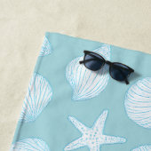 Seashell & Starfish - KüstenSummer Vibes Strandtuch (Beispiel)