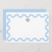 Seashell Stationary Mitteilungskarte (Vorne/Hinten)