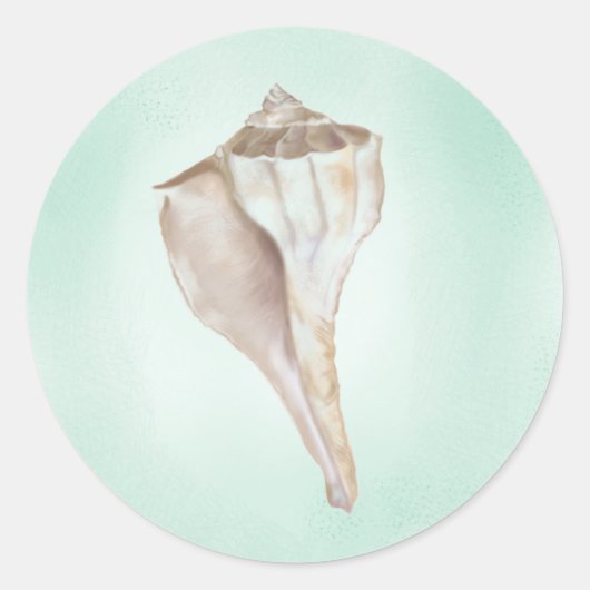 Seashell Sticker (Vorderseite)
