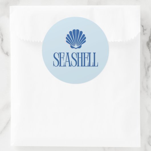 Seashell Sticker (Tasche)