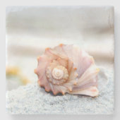 Seashell Stone Untersetzer (Vorderseite)