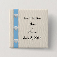 Seashell-Strand-Hochzeit Save the Date