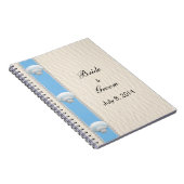 Seashell-Strand-Hochzeits-Gast-Buch Notizblock (Rechte Seite)