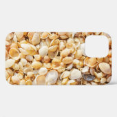 Seashell strukturierte Sommer Strand Hintergrund. Case-Mate iPhone Hülle (Rückseite (Horizontal))