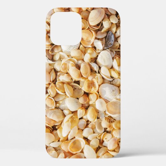 Seashell strukturierte Sommer Strand Hintergrund. Case-Mate iPhone Hülle (Rückseite)