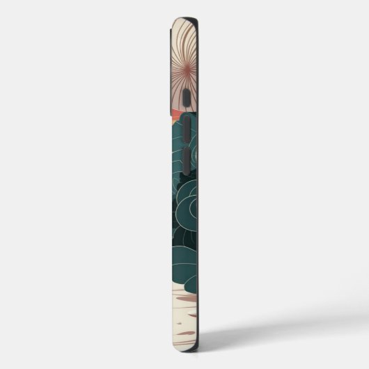 Seashell Sunset Beach Case-Mate iPhone Hülle (Rückseite / Links)