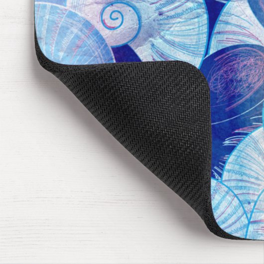 Seashell-Szenen-Muster Mousepad (Ecke)