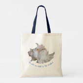 Seashell Tote Bag Tragetasche (Rückseite)