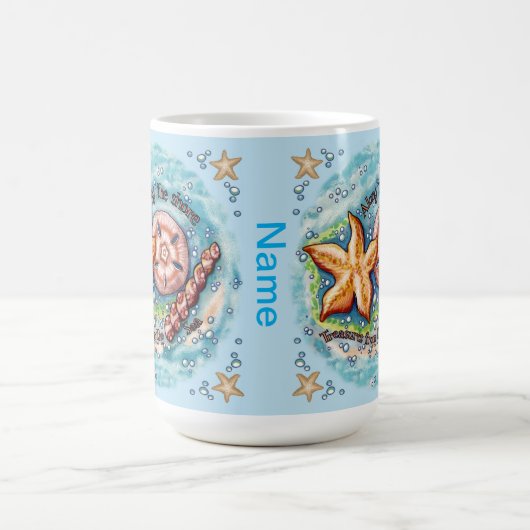 Seashell Treasures  Kaffeetasse (Mittel)