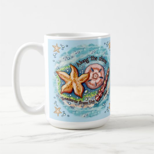 Seashell Treasures  Kaffeetasse (Links)