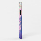 Seashell tropische Opal-Mutter Perle sieht lila au Case-Mate iPhone Hülle (Hinten/Rechts)