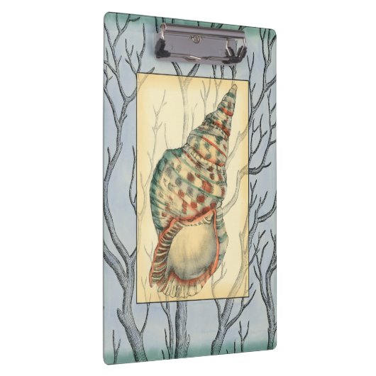 Seashell und Baumaste Klemmbrett (Rechts)