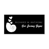 Seashell und Herz Permastempel (Design)