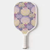 Seashell- und Starfish-Küste Pickleball Schläger (Rückseite)