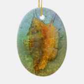 SEASHELL Verzierung Keramik Ornament (Hinten)