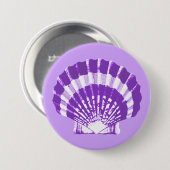 Seashell - violett und weiß button (Vorne & Hinten)