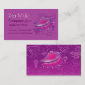 Seashell Visitenkarte (Vorne/Hinten)