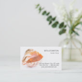 Seashell Visitenkarte (Stehend Vorderseite)