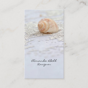 Seashell-Visitenkarte Visitenkarte