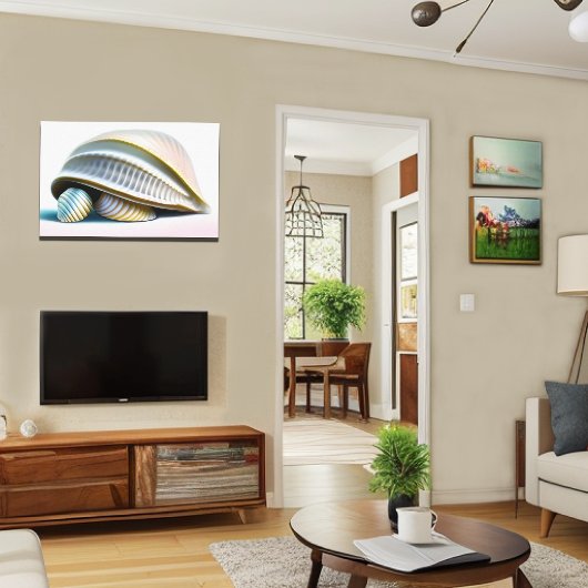 Seashell Wall Art Seashell Dekoration Leinwanddruck