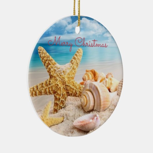 Seashell Weihnachtsschmuck (Rechts)