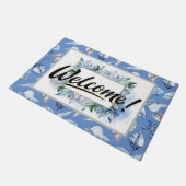 Seashell Welcome Doormat Fußmatte (Schrägansicht)