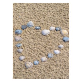 Seashellherz Tischdecke