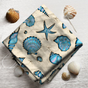 Seashells and Sand Opal ID782 Stoff