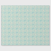 Seashells and starfish geschenkpapier (Flach)