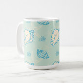 seashells and starfish kaffeetasse (Vorderseite Links)