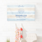 Seashells and Wedding Bachelorette Banner (Insitu)