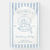 Seashells and Wedding Bachelorette Banner (Vertikal)