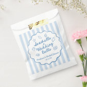 Seashells and Wedding Bells Coastal Bridal Shower Geschenktütchen (Versiegelt)